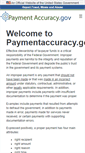 Mobile Screenshot of paymentaccuracy.gov